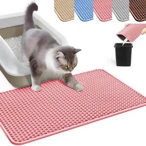 Katzenstreu Matte, Waben doppellagige Einstreu-Fangmatte | sichere Materialien, Sof-